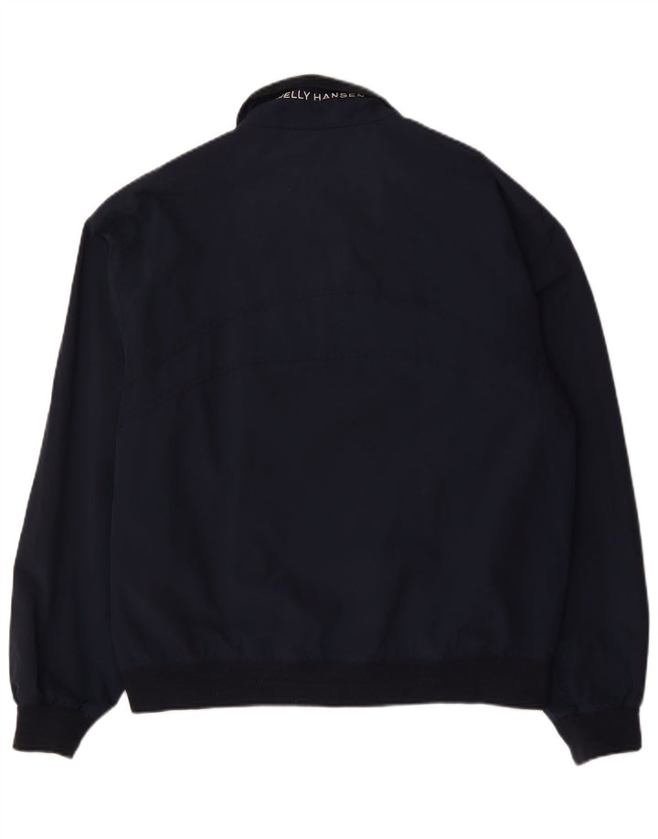 Jaqueta bomber masculina Helly Hansen Reino Unido 40 grande nylon azul marinho