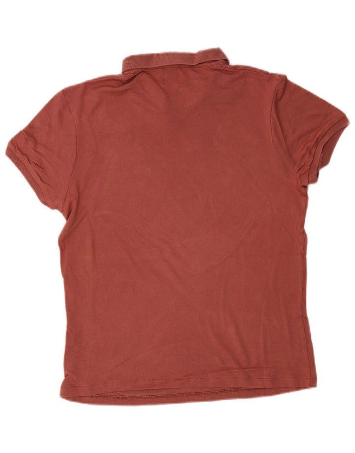 Camisa polo feminina Zara UK 12 rosa médio