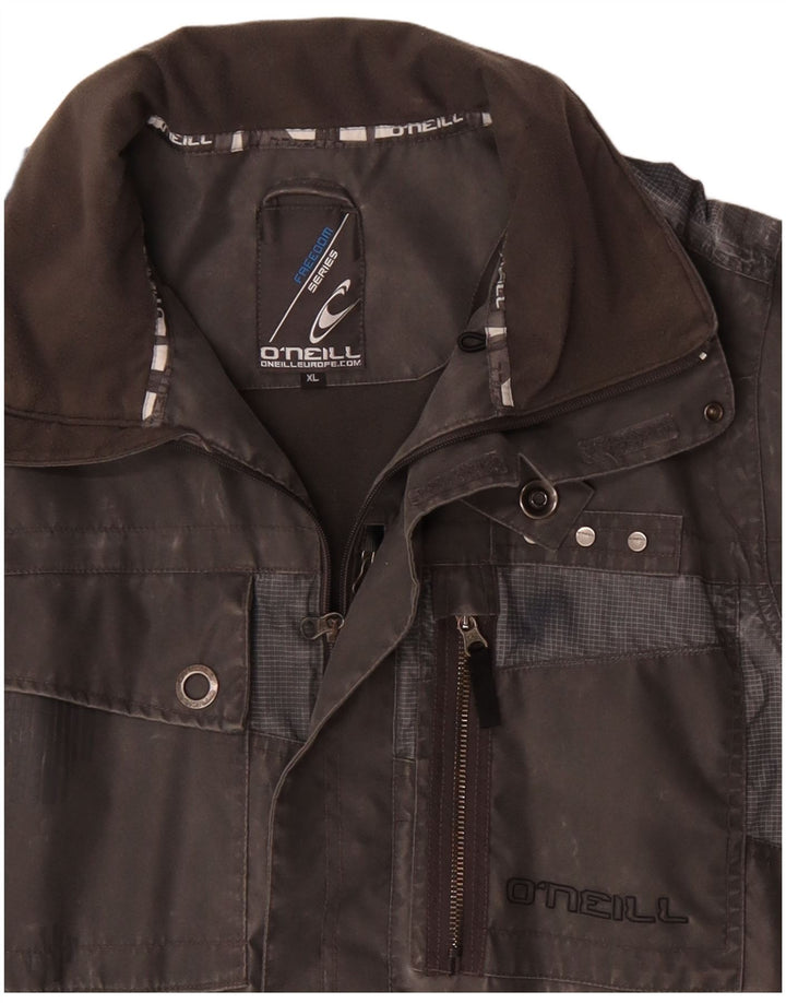 Jaqueta corta-vento masculina O'Neill UK 42 XL cinza colorblock