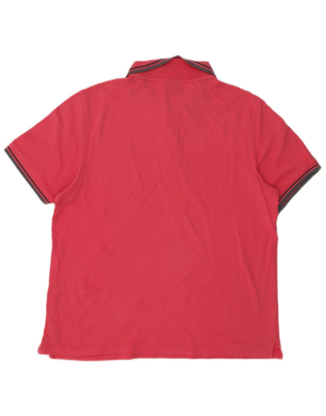 Camisa polo masculina Lotto rosa médio