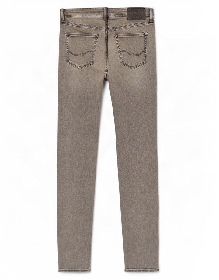 Jack & Jones Masculino Liam Slim Jeans W32 L34 Cinza Algodão