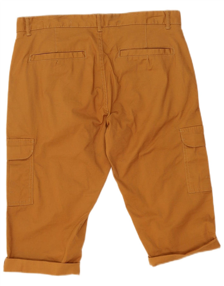 Shorts cargo masculino PIAZZA ITALIA IT 46 pequeno W32 marrom