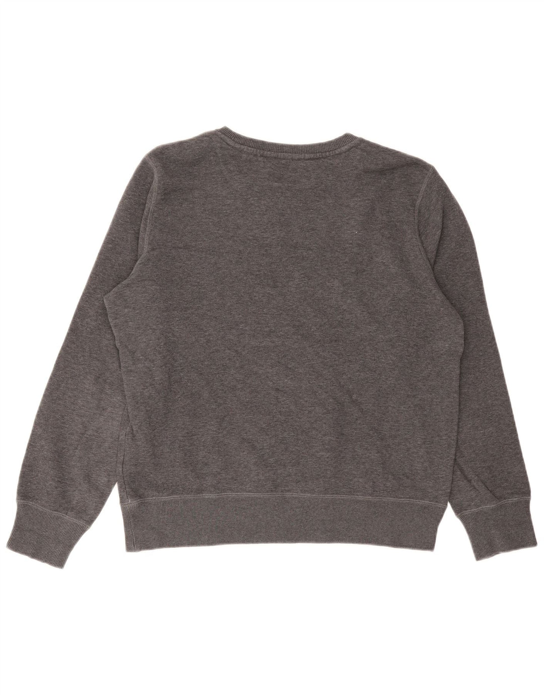 Nike Mens Dri Fit Moletom Jumper Médio Algodão Cinza