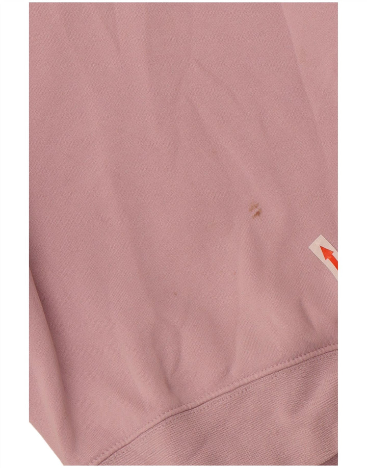 Moletom feminino Nike Jumper UK 14 médio algodão rosa