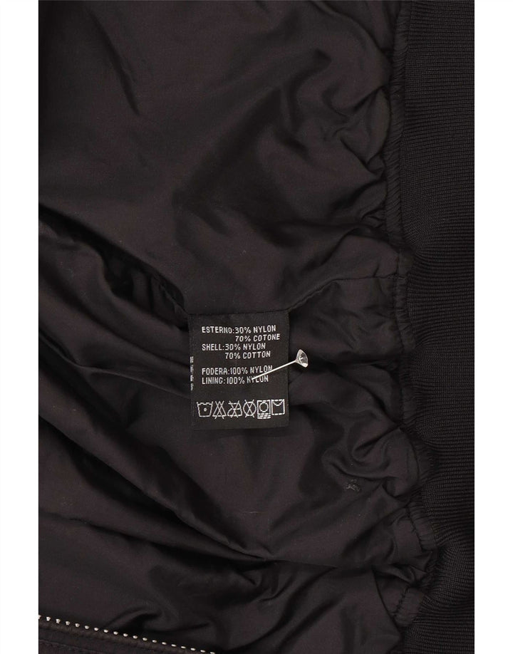 Jaqueta Bomber Meninos Refrigue 13-14 Anos Nylon Preto