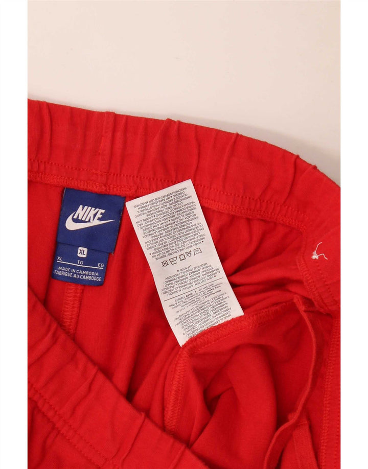 Shorts esportivos masculinos Nike XL algodão vermelho