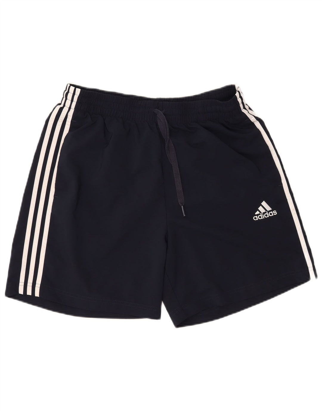 Shorts esportivos masculinos ADIDAS Primegreen grandes poliéster azul marinho