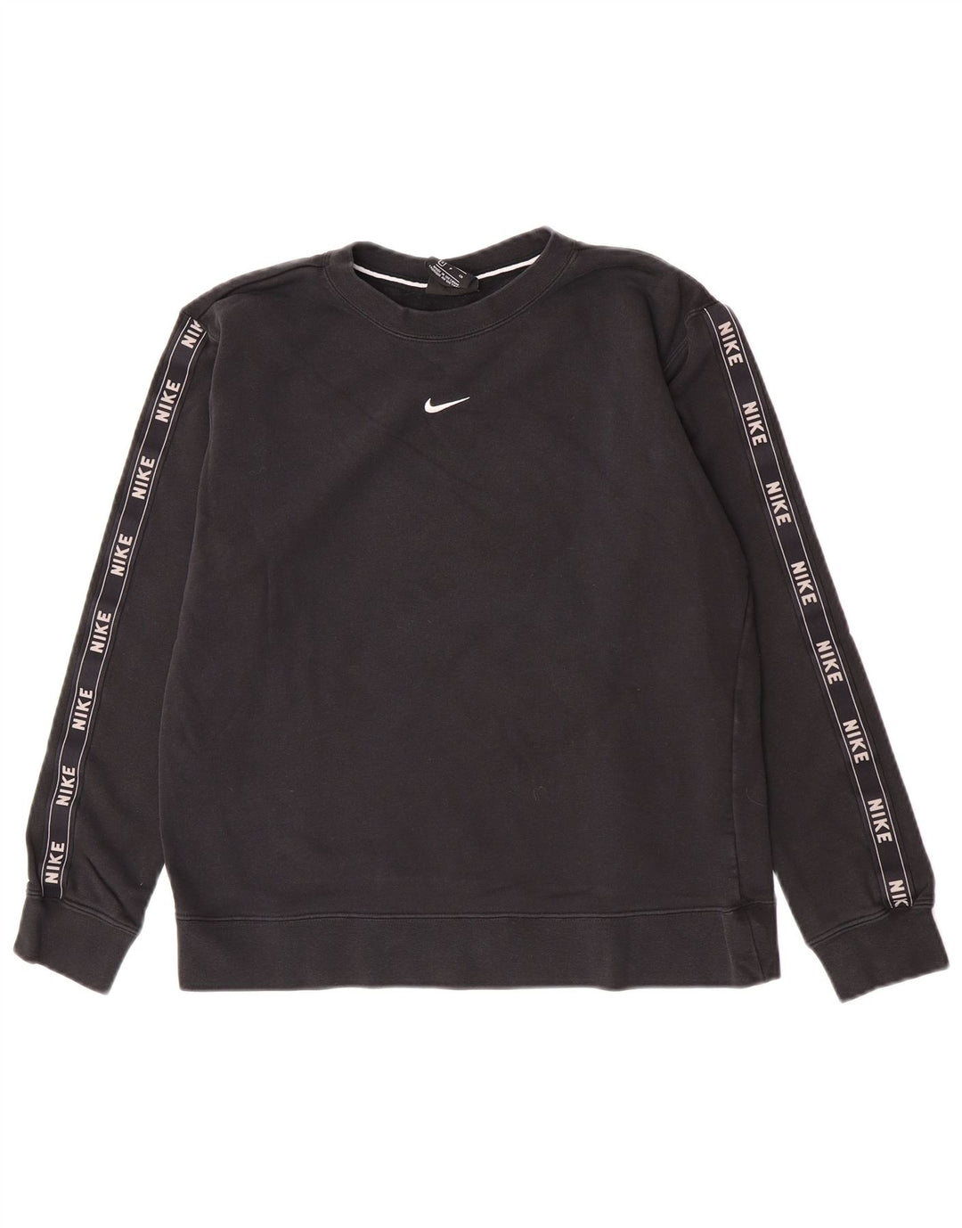 Nike feminino gráfico oversized moletom jumper reino unido 10 pequeno preto
