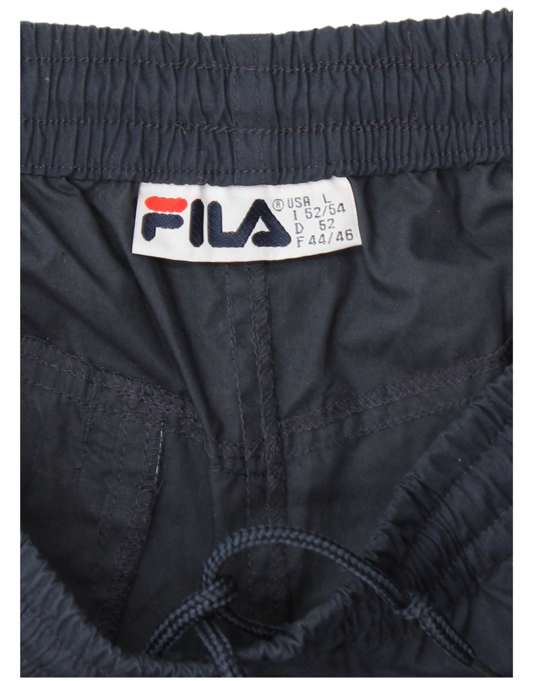 Calça masculina Fila Capri agasalho grande poliéster azul marinho