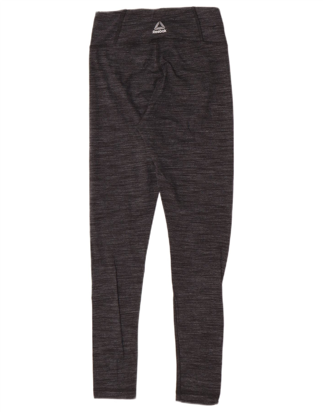 Leggings Reebok Mulher UK 4/6 XS Cinza Flecked