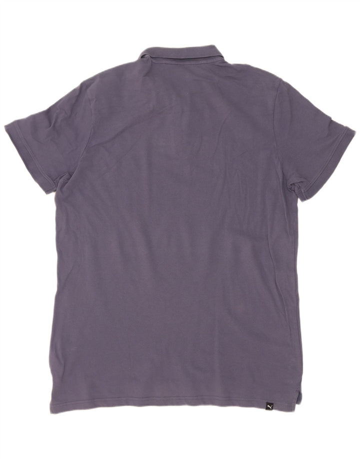 Camisa polo masculina Puma XL cinza algodão