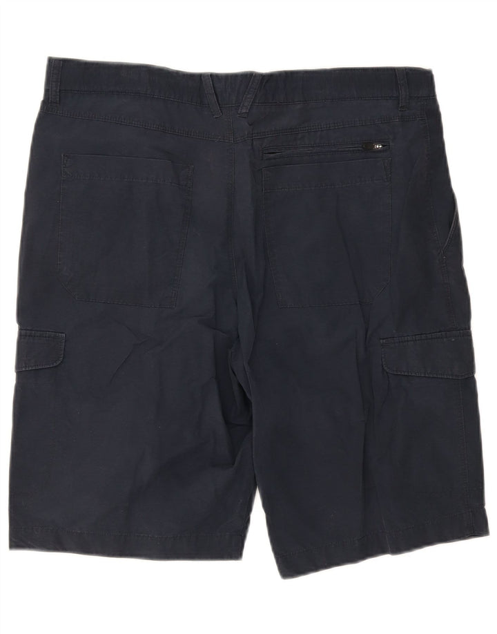 Shorts cargo masculino Marks & Spencer W36 grande azul marinho