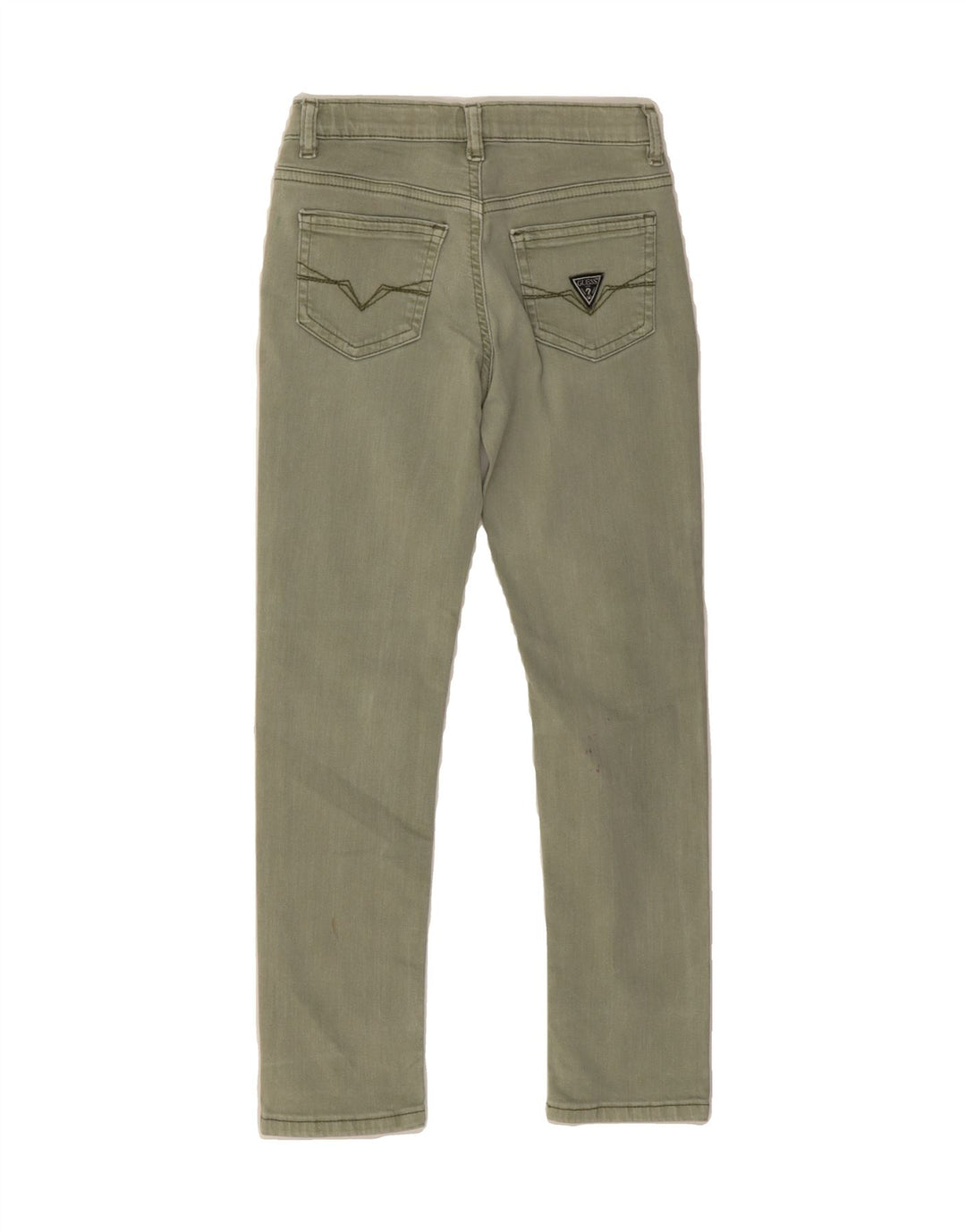 GUESS Boys Slim Jeans 6-7 Years W21 L21 Green Cotton Vintage Guess and Second-Hand Guess from Messina Hembry 