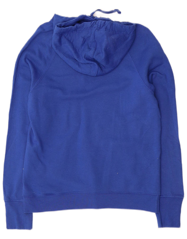 Jumper com capuz feminino Champion UK 10 pequeno algodão azul