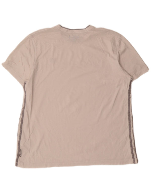 Camiseta masculina Adidas Top XL algodão branco