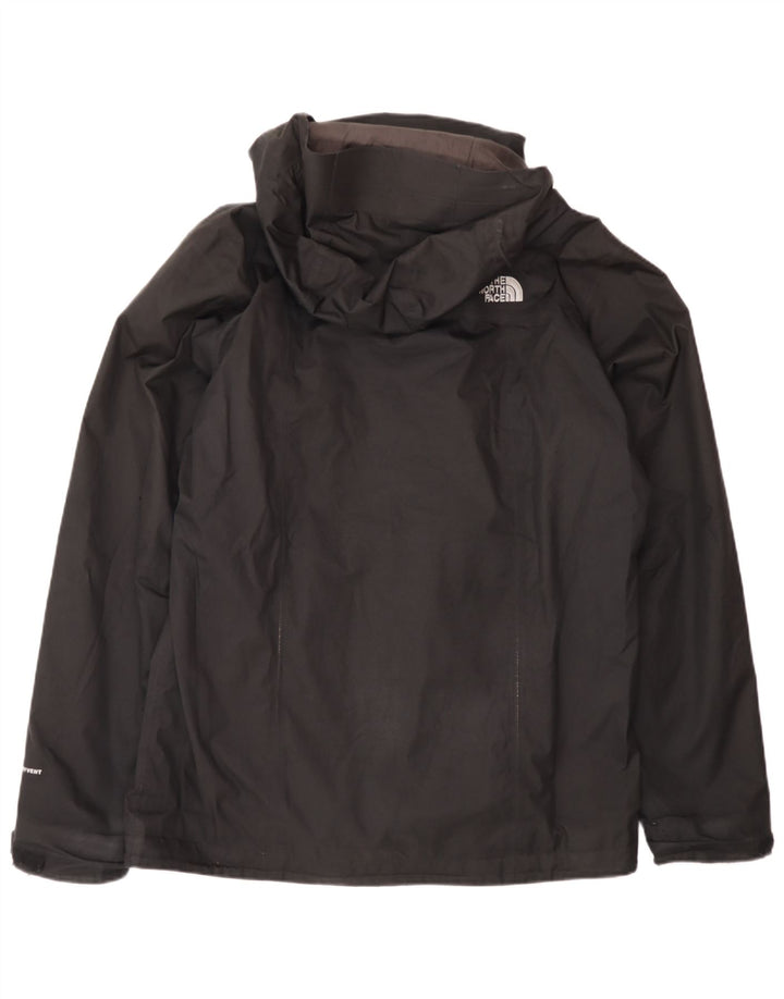 Jaqueta corta-vento masculina com capuz The North Face Reino Unido 38 poliéster preto médio