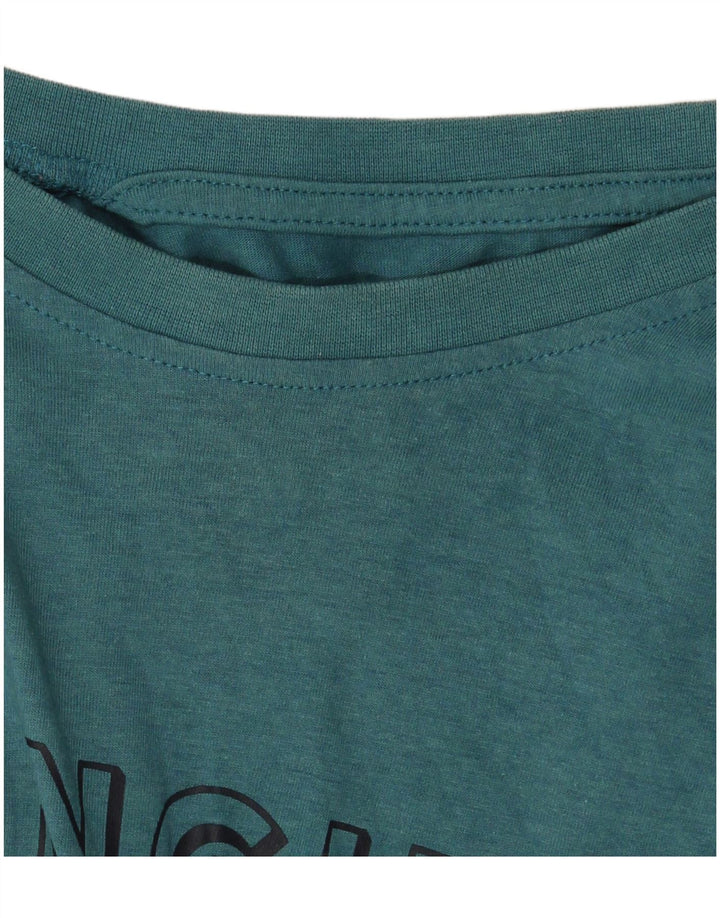 Camiseta gráfica masculina Penguin Top XL algodão azul