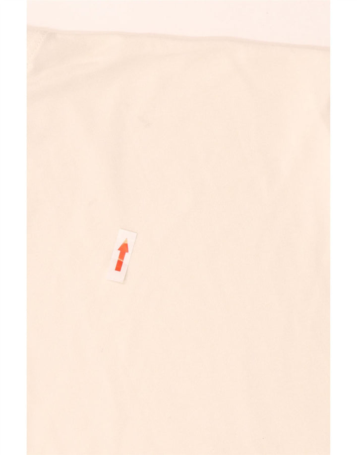 Camiseta masculina Calvin Klein grande algodão branco