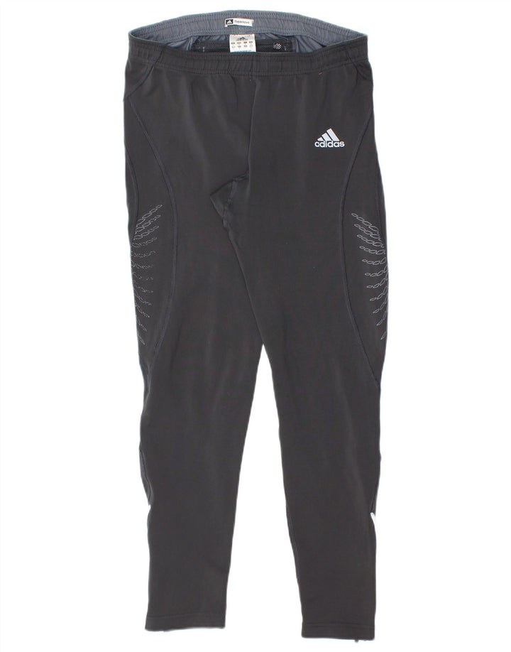 ADIDAS Womens Supernova Leggings UK 14 Médio Preto Poliéster