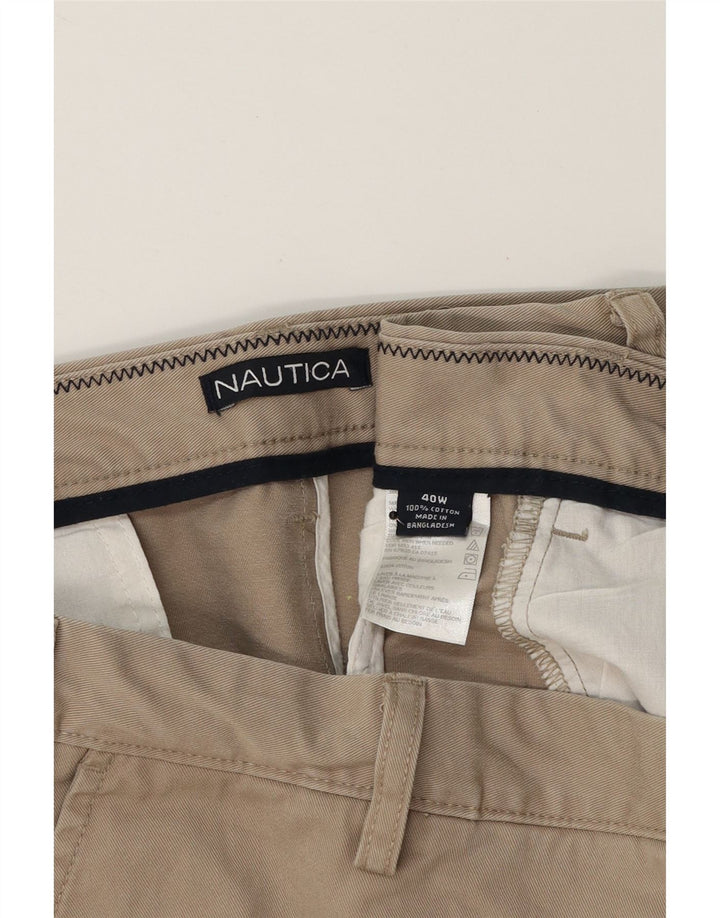 NAUTICA Mens Chino Trousers W40 XL Beige Cotton Vintage Nautica and Second-Hand Nautica from Messina Hembry 