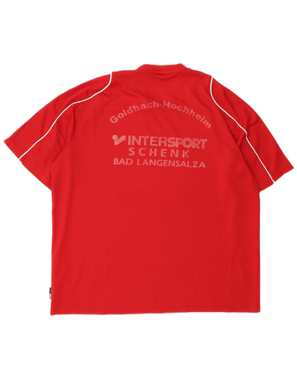 Camiseta Adidas Masculina Climalite Graphic Top XL Vermelho Poliéster