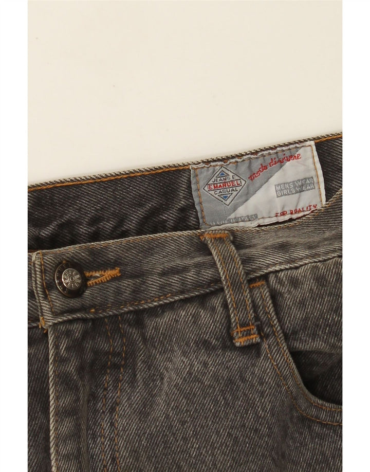 Jeans cônicos femininos VINTAGE W32 L30 cinza