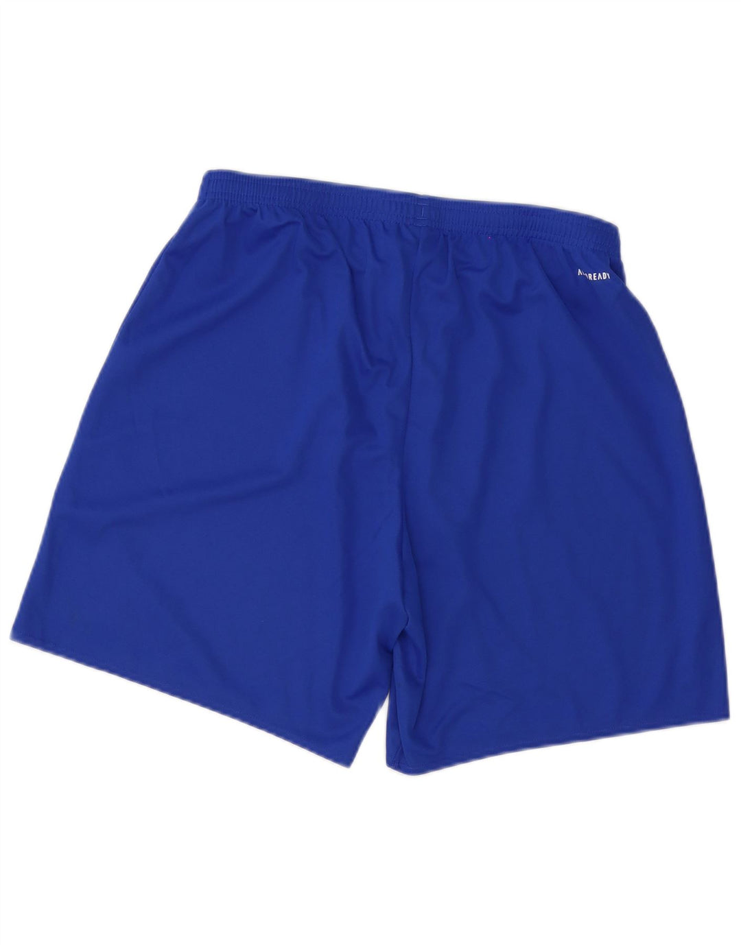 Shorts esportivos masculinos Adidas grande poliéster azul