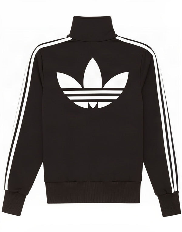 Adidas Womens Graphic Tracksuit Top Jacket IT 40 Pequeno Preto