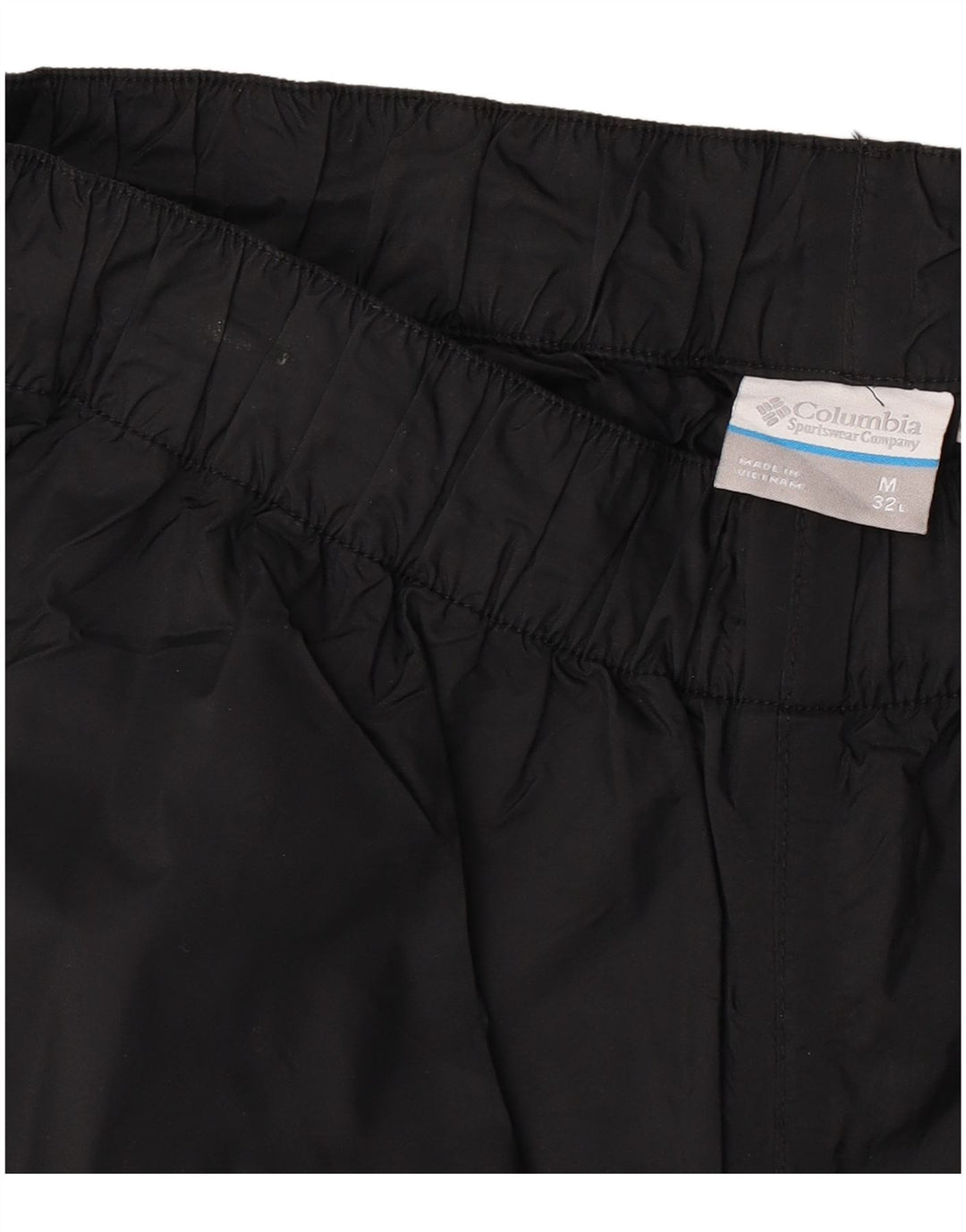 Columbia Calças Impermeáveis Masculinas Médias Pretas