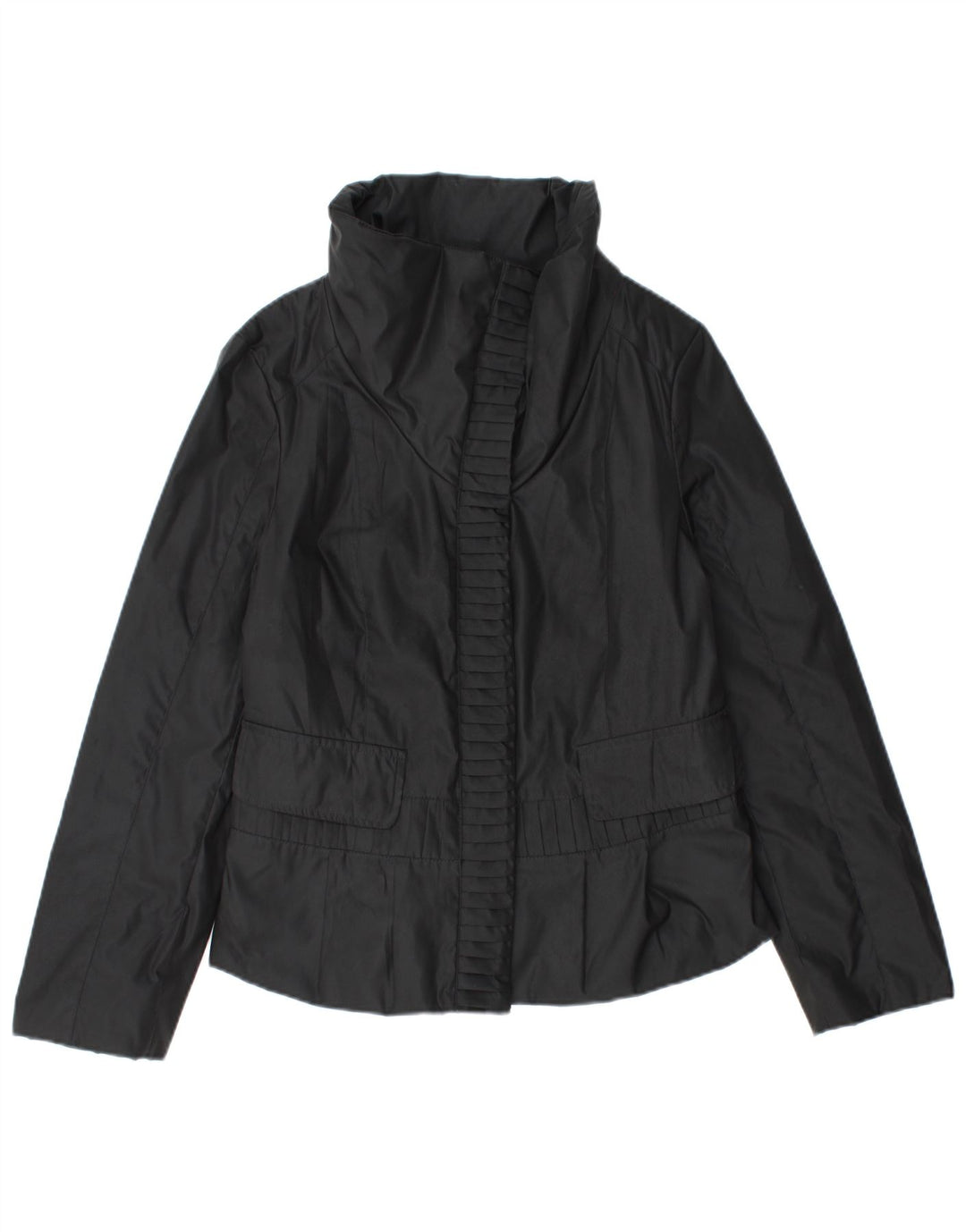 Jaqueta acolchoada feminina Penny Black UK 10 poliéster preto pequeno