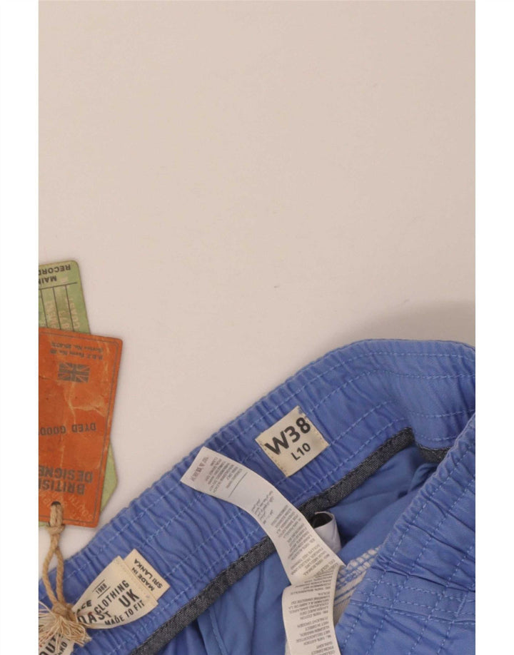 Shorts Chino Masculino Fat Face W38 XL Algodão Azul