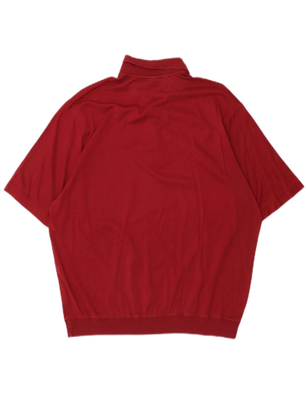 PAUL & SHARK Camisa polo masculina para iate grande Borgonha