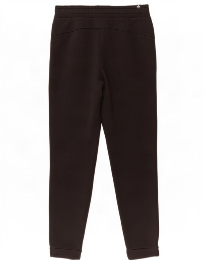 Calça de treino masculina Puma Joggers médio algodão preto
