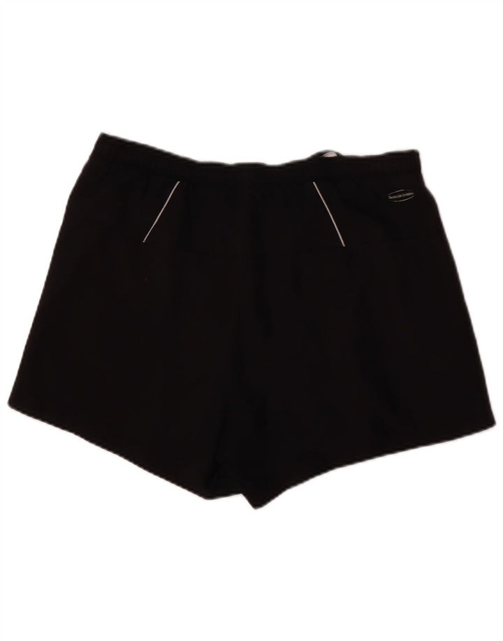 Shorts esportivos masculinos Asics médio preto poliéster