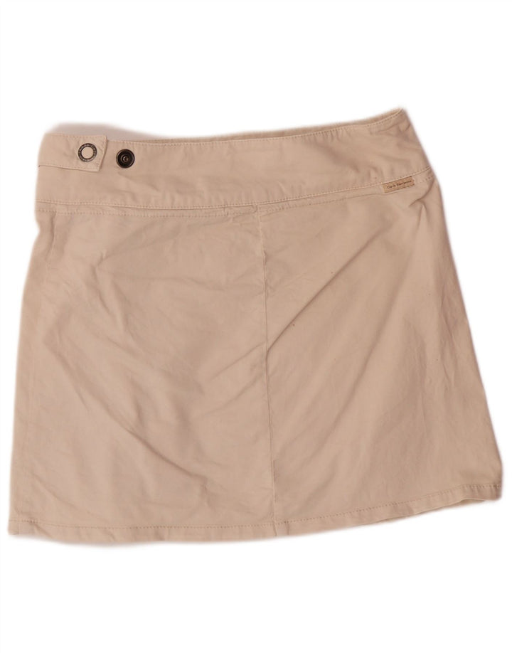 Mini saia feminina CALVIN KLEIN W29 algodão bege médio