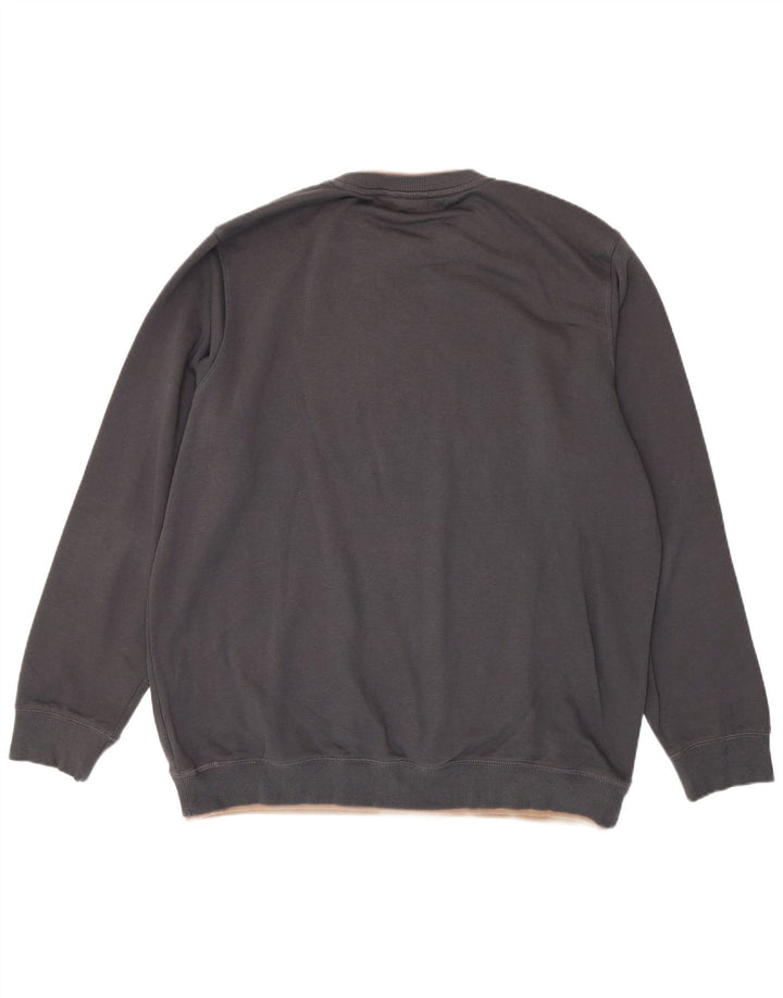 Roadsign moletom gráfico masculino jumper 3XL algodão cinza