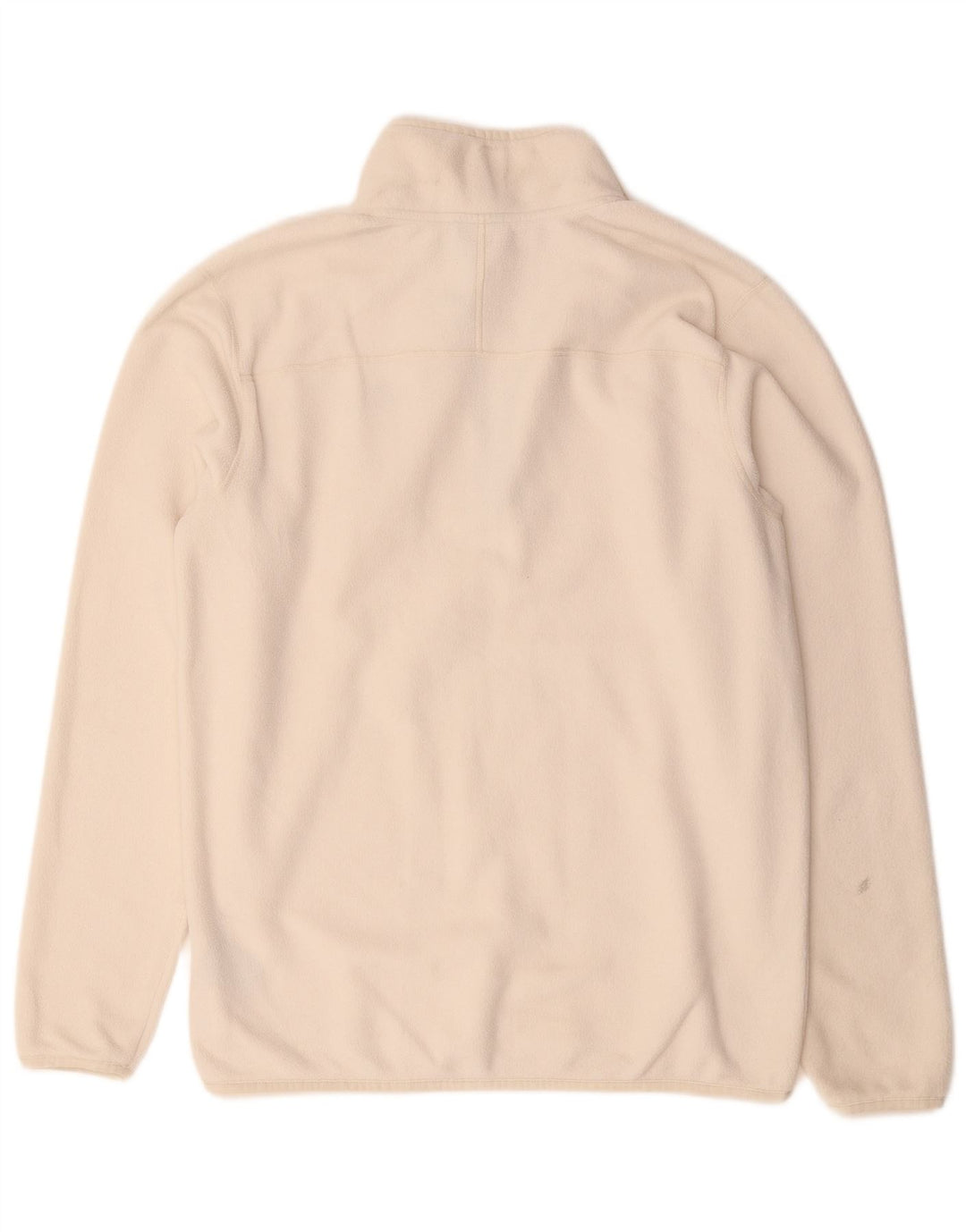 Suéter de lã masculino The North Face com zíper e gola média poliéster branco
