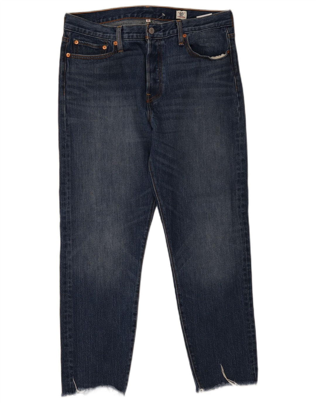 Calça Jeans Slim Feminina Levi's W32 L27 Azul Algodão