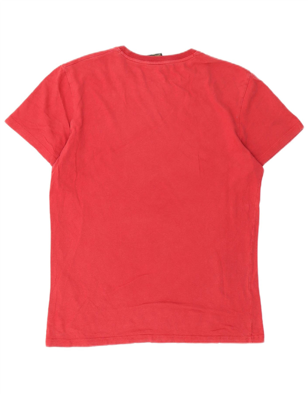 Camiseta masculina gráfica SUPERDRY grande algodão vermelho