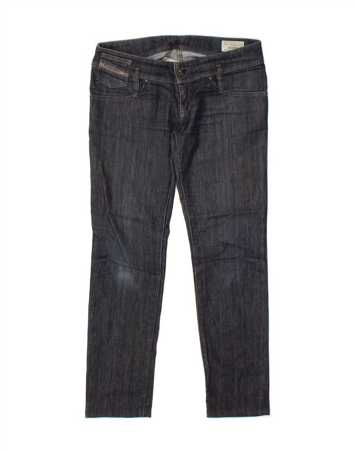DIESEL Womens Matic Slim Jeans W29 L28 Navy Blue Cotton Vintage Diesel and Second-Hand Diesel from Messina Hembry 