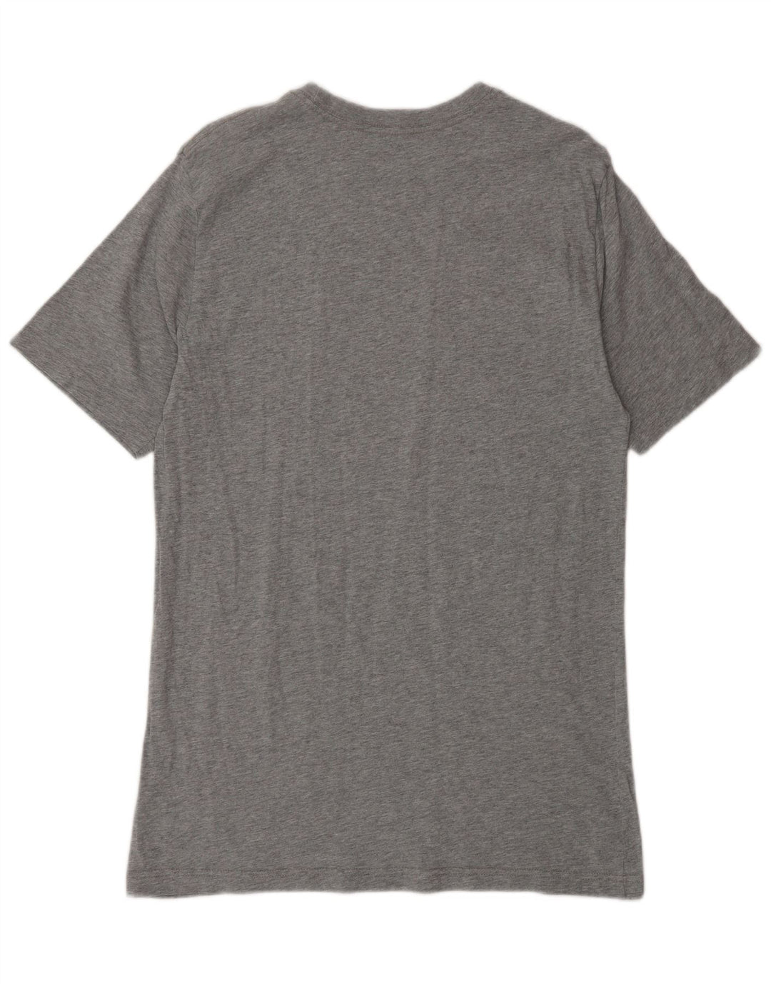 Camiseta masculina Nike Standard Fit Graphic Top cinza médio algodão manchado