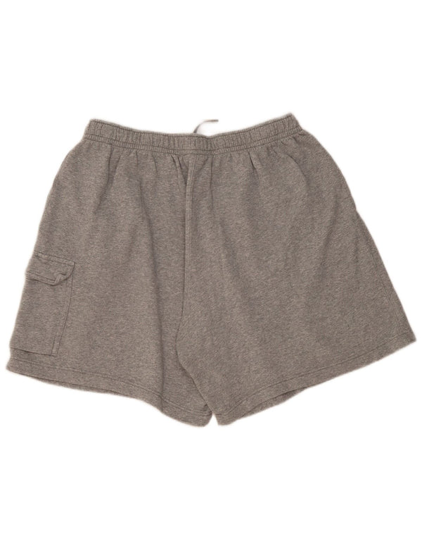 Shorts esportivos masculinos NIKE 2XL cinza algodão