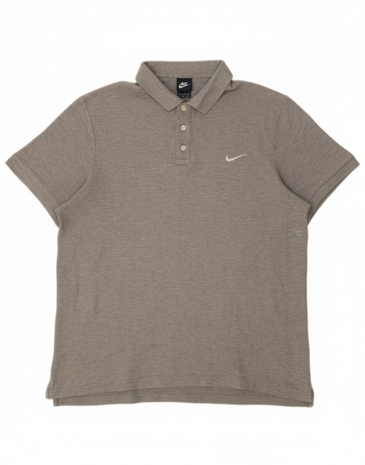 Camisa polo masculina NIKE 2XL cinza algodão