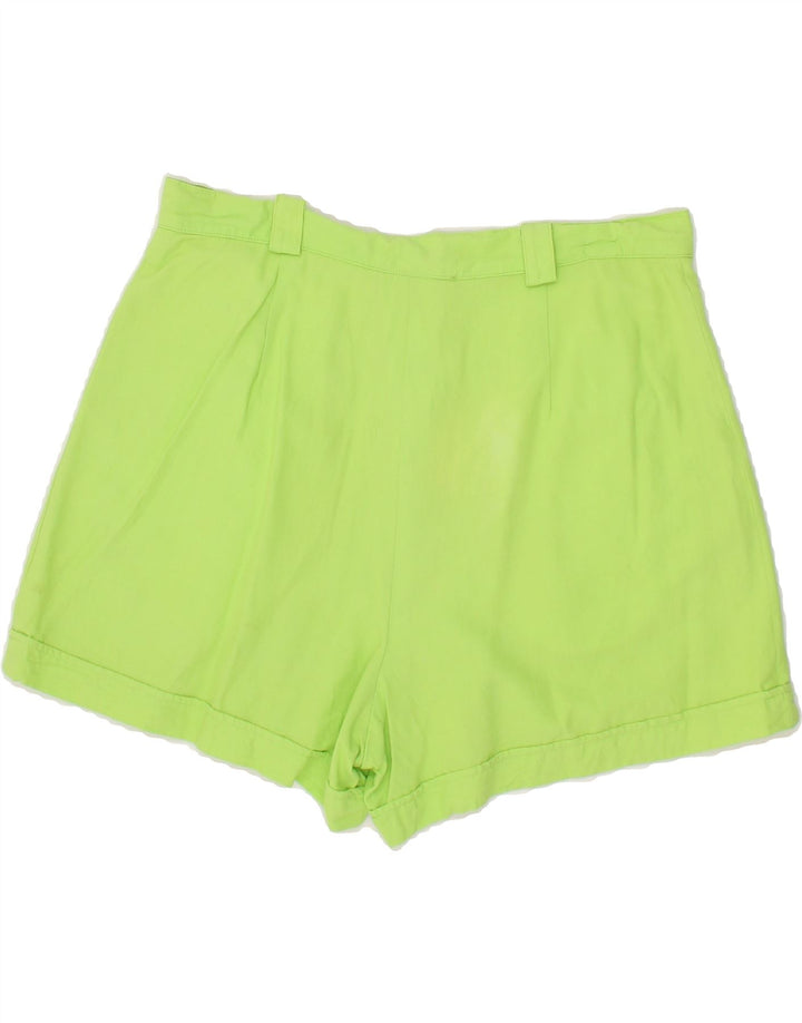 FILA Womens Pegged Chino Shorts US 12 Large W32 Green Vintage Fila and Second-Hand Fila from Messina Hembry 