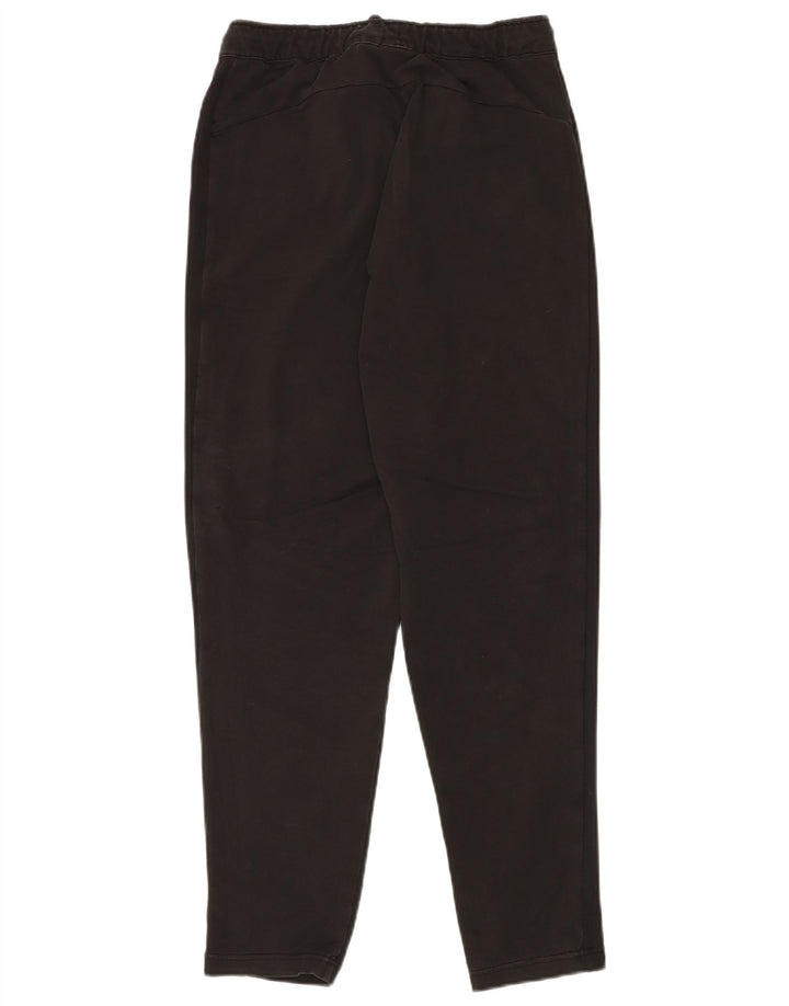 Calça de treino masculina PUMA de algodão preto médio