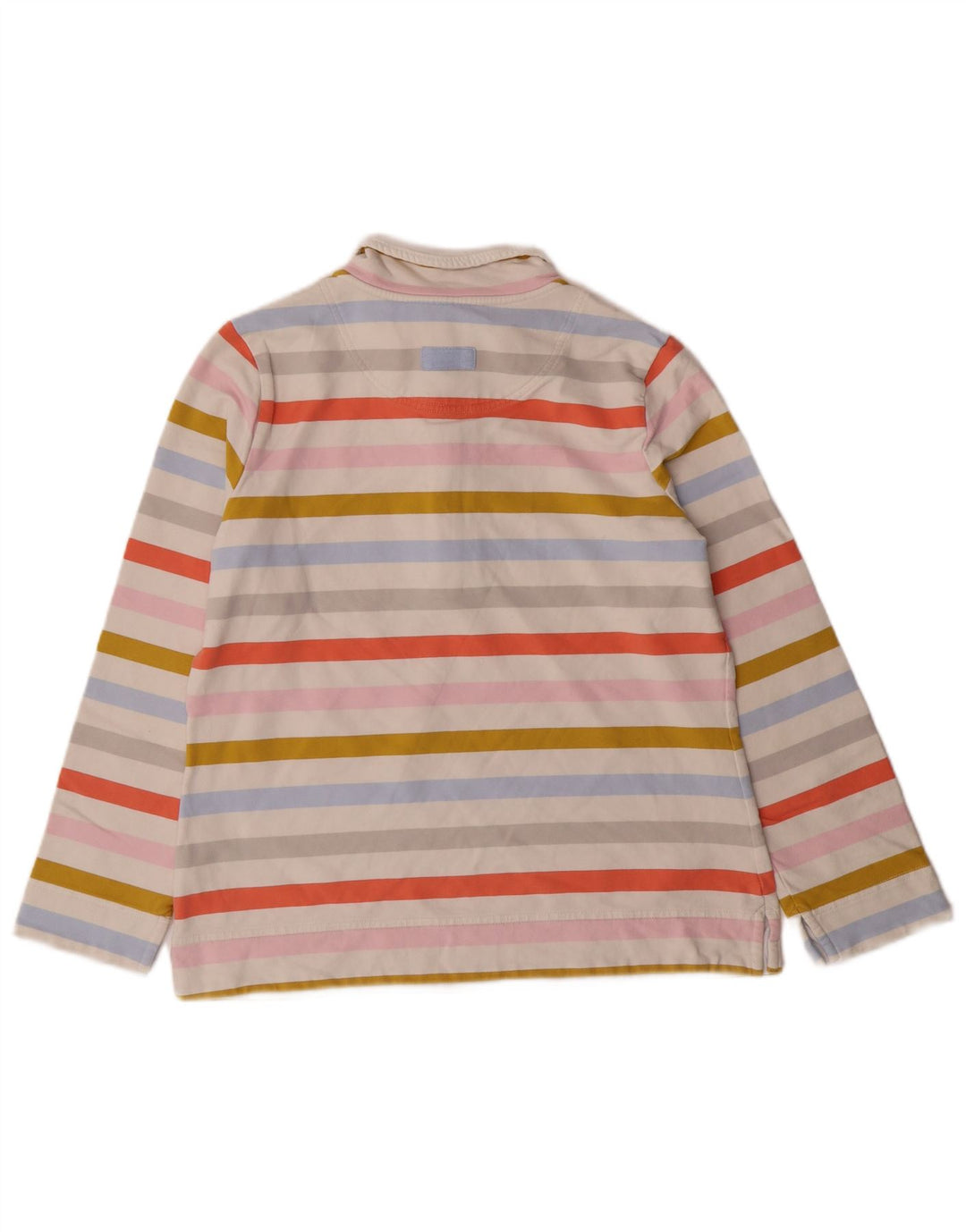 Joules moletom feminino jumper UK 14 grande listrado multicolorido clássico