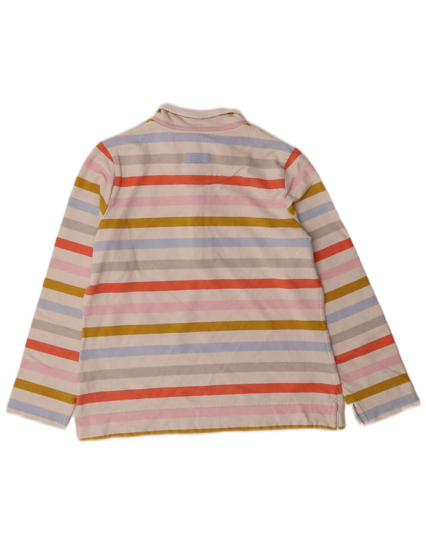 Joules moletom feminino jumper UK 14 grande listrado multicolorido clássico