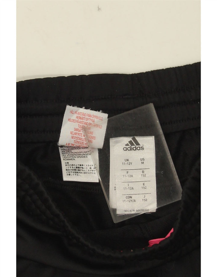 Calças de treino Adidas Meninas 11-12 Anos Preto Poliéster