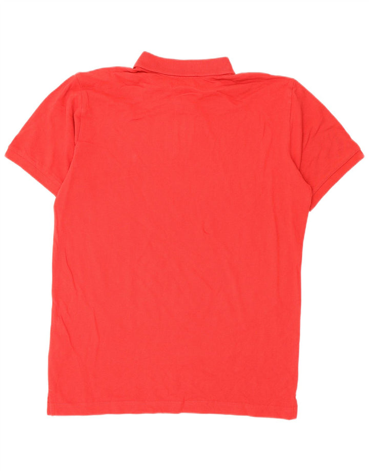 Camisa polo masculina Marlboro Classics grande algodão vermelho
