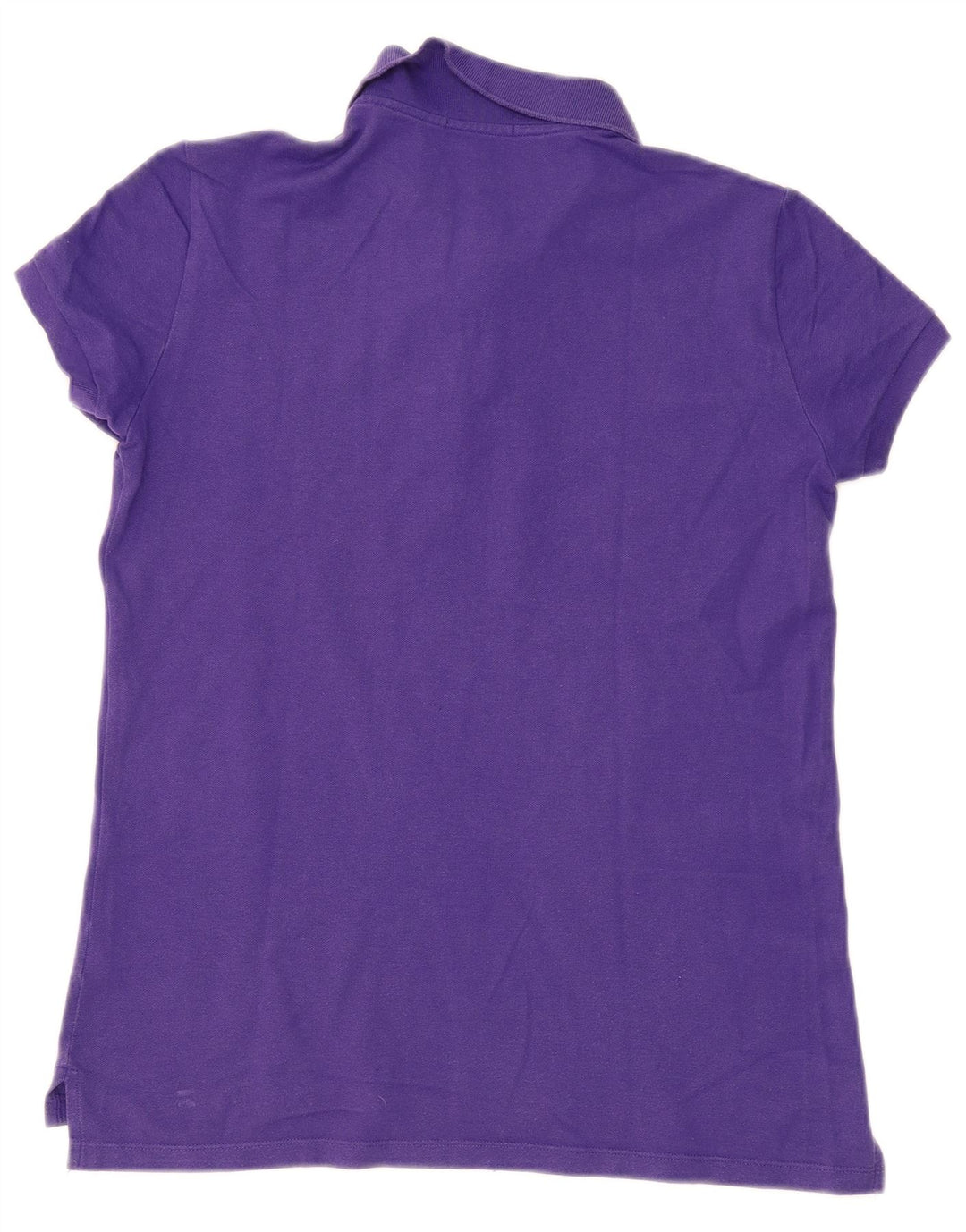 Camisa polo feminina Lacoste tamanho 42 grande algodão roxo
